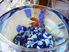 Decoraci�n con peces